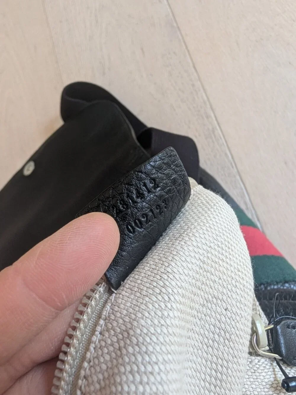 Gucci calfskin backpack